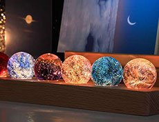 Crystal Balls With Long Base